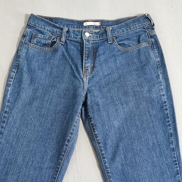 Vintage Levi's 515 jeans women's sz 12 denim blue colour boot cut cowgirl denim - Picture 2 of 15